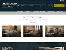 Tablet Screenshot of hotelcora.it